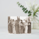 Oude Fashioned-jurken Briefkaart (Staand voorkant)