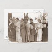 Oude Fashioned-jurken Briefkaart (Voorkant / Achterkant)