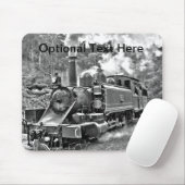Oude fashioned Narrow Gage Steam Train Muismat (Met muis)