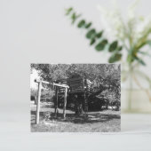 Oude Fashioned Playground Briefkaart (Staand voorkant)