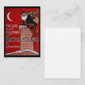 Oude Fashioned Santa | Blanco flat card Notitiekaartje (Voorkant / Achterkant)
