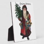 Oude Fashioned Santa Claus Fotoplaat (Zijkant)