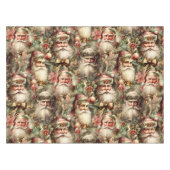 Oude Fashioned Santa's met Wreaten Tafelkleed (Voorkant (Horizontaal))