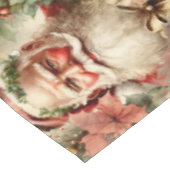 Oude Fashioned Santa's met Wreaten Tafelkleed (Gekanteld)
