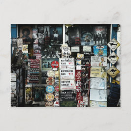 Oude fashioned signalen briefkaart