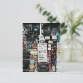 Oude fashioned signalen briefkaart (Staand voorkant)