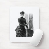 Oude Fashioned Teacher One Room Schoolhouse Muismat (Met muis)