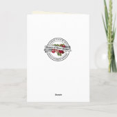 Oude Fatima Maagd Maria Katholieke Moederdag Kaart (Achterkant)