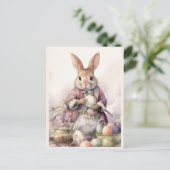 Oude feestdagen Konijn Vakantie  (Staand voorkant)