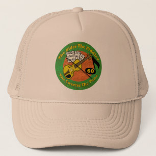 Oude Fiddler 60th Birthday Gifts Trucker Pet