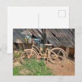 Oude Fiets Briefkaart (Voorkant / Achterkant)