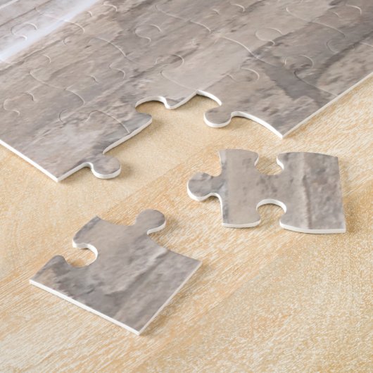 Oude fiets en winkel in Apulië Legpuzzel (Zijkant)