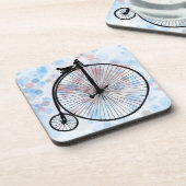 Oude fiets onderzetter (Linkerzijde)