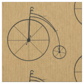 Oude fiets patroon stof (Close Up)