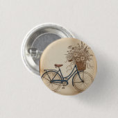 oude fiets ronde button 3,2 cm (Voorkant /achterkant)