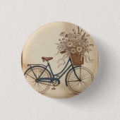 oude fiets ronde button 3,2 cm (Voorkant)