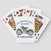 Oude fietsers pokerkaarten (Achterkant)