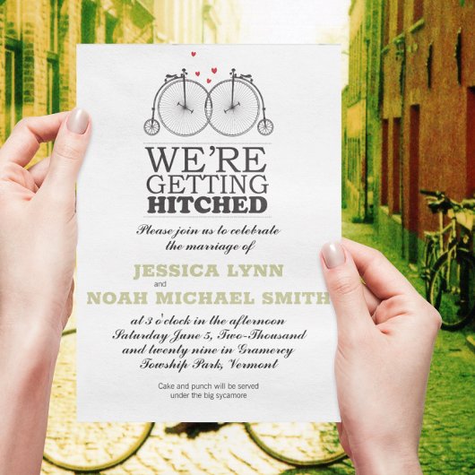 Oude fietsliefde kaart