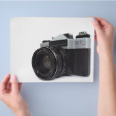 Oude filmcamera flyer (Hand)