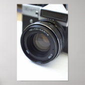 Oude filmcamera poster (Voorkant)
