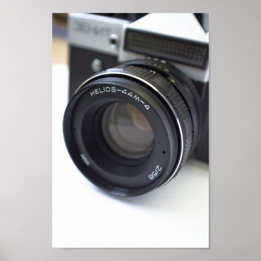 Oude filmcamera poster (Voorkant)