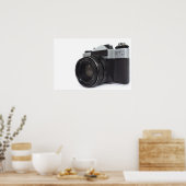 Oude filmcamera poster (Keuken)