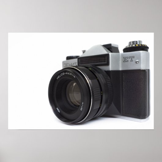 Oude filmcamera poster (Voorkant)