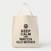 Oude films houden kalm en bekijken tote bag (Voorkant)