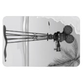 Oude filmtijd filmcamera. magneet (Horizontaal)