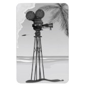 Oude filmtijd filmcamera. magneet (Verticaal)