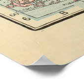 Oude Finse kaart (1923)  Finse atlas Poster (Hoek)