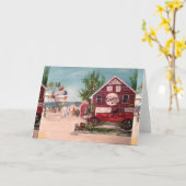 Oude Firehouse, het Schilderen van Genève op Kaart (Gele Bloem)