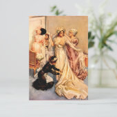 Oude Fisher Girl ~ Victolaanse Bruid To Be (Staand voorkant)