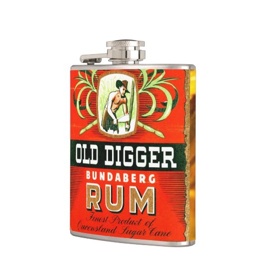  Oude flesje met witte flesje Heupfles (Links)