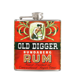 Oude flesje met witte flesje Heupfles