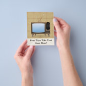 Oude Floor Television Flyer (Hand)