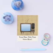 Oude Floor Television Flyer (Enkel)