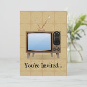 Oude  Floor Television Kaart (Staand voorkant)