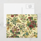 Oude flora overvloed briefkaart (Voorkant / Achterkant)