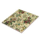 Oude flora overvloed tegeltje (Zijkant)