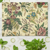 Oude flora overvloed theedoek (Gevouwen)