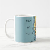 Oude Florida Golf van Mexico Koffiemok (Links)