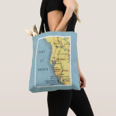 Oude Florida Golf van Mexico Tote Bag (Dichtbij)
