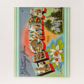 Oude Florida Groet Legpuzzel (Verticaal)
