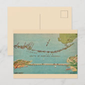 Oude Florida Keys - Miami  Briefkaart (Voorkant / Achterkant)