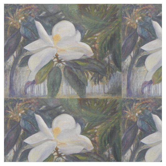 OUDE FLORIDA MAGNOLIA STOF (Close Up)