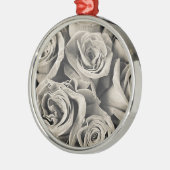 Oude Fluwelen Schoonheid Metalen Ornament (Links)