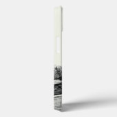 Oude fontein in het park met beeldhouwjongen Case-Mate iPhone case (Achterkant / Rechts)