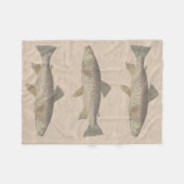 Oude Forel Fleece Deken (Voorkant (Horizontaal))