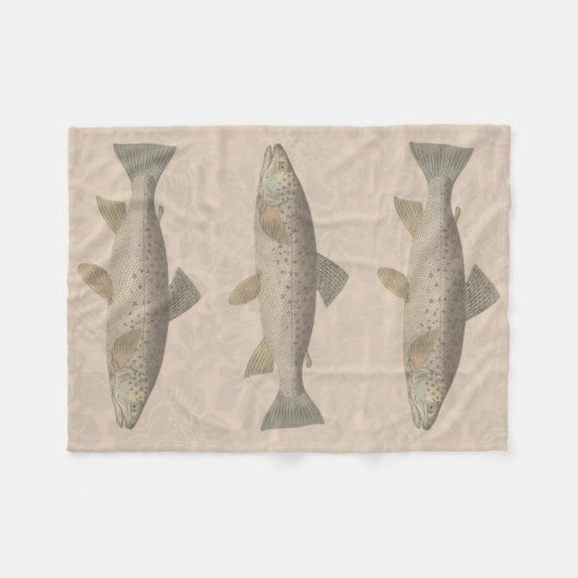 Oude Forel Fleece Deken (Voorkant (Horizontaal))
